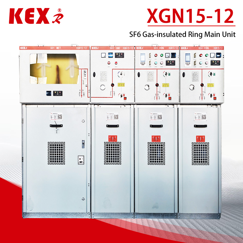 50 Sets XGN15-12 SF6 Ring Main Unit Cabinet in Massenproduktion