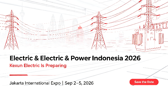 Kexun Electric bereitet sich auf die Teilnahme an der Electric & Power Indonesia 2026 im September vor